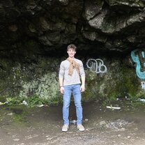 Cave climbing in Belfast, Northern Ireland!